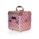 MAKEUP CASE DIAMOND MINI HOLOGRAPHIC ROSE GOLD (MB152M BIG DIAMOND K10