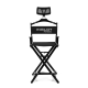 MAKEUP CHAIR WITH HEADREST KC-CH03